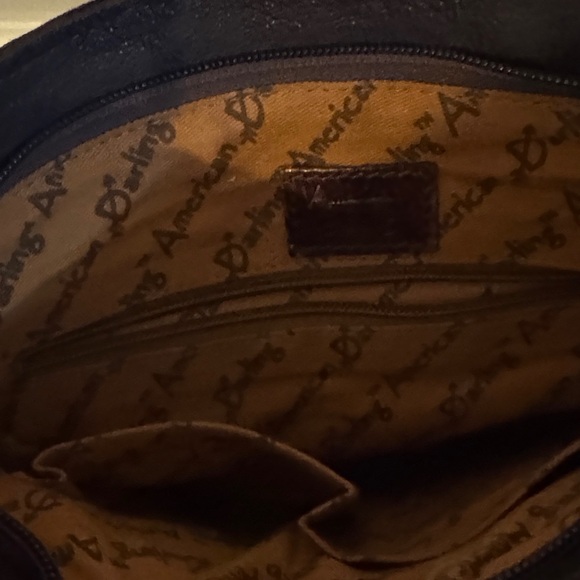 American Darling Fushia Hair on Cowhide Fringe Crossbody -Made in the USA - Picture 6 of 7